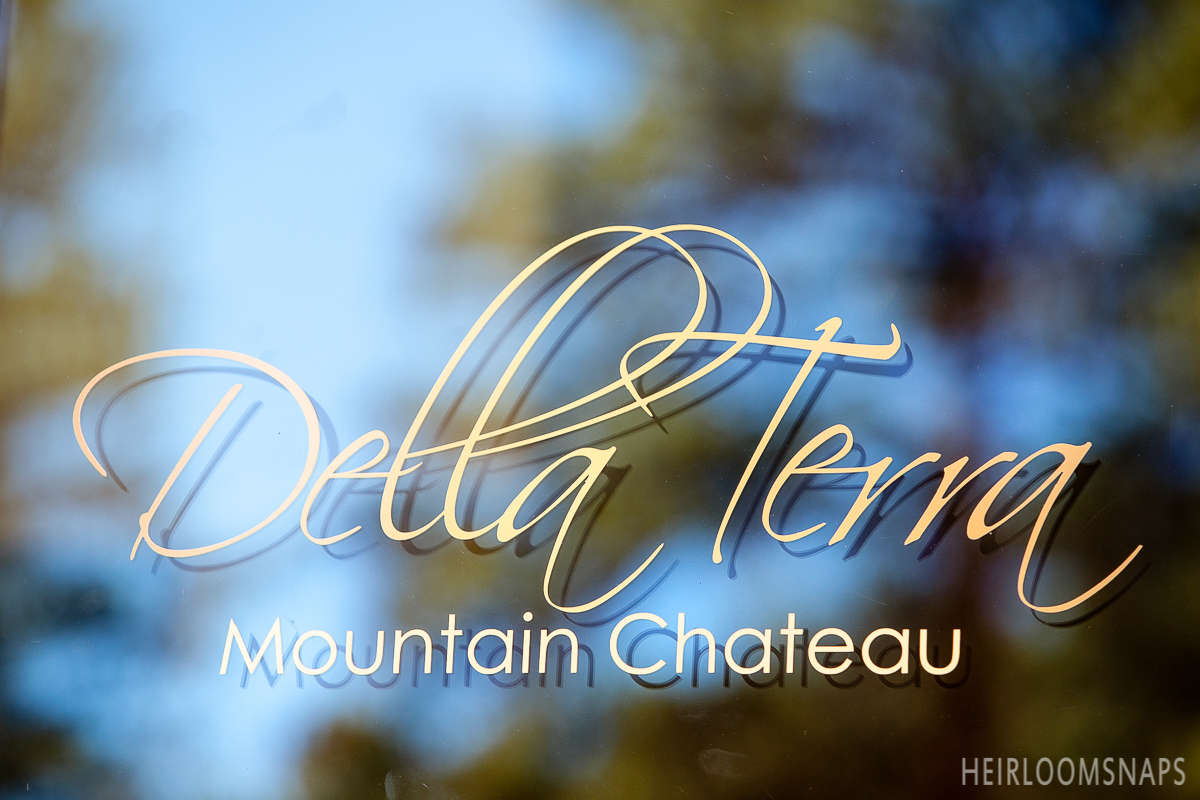 Della Terra Mountain Chateau,mountain wedding