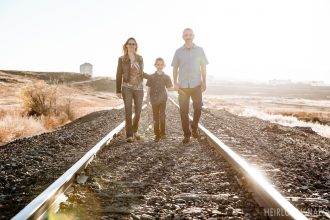 A Close-Knit Family on the Move: Megan, Eric and Mason